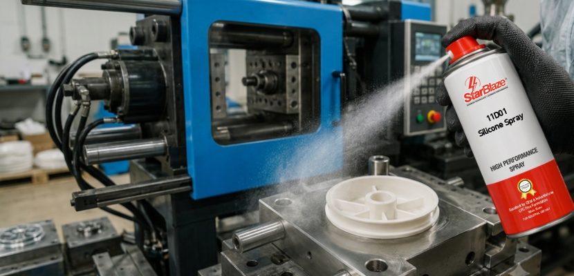 silicone spray